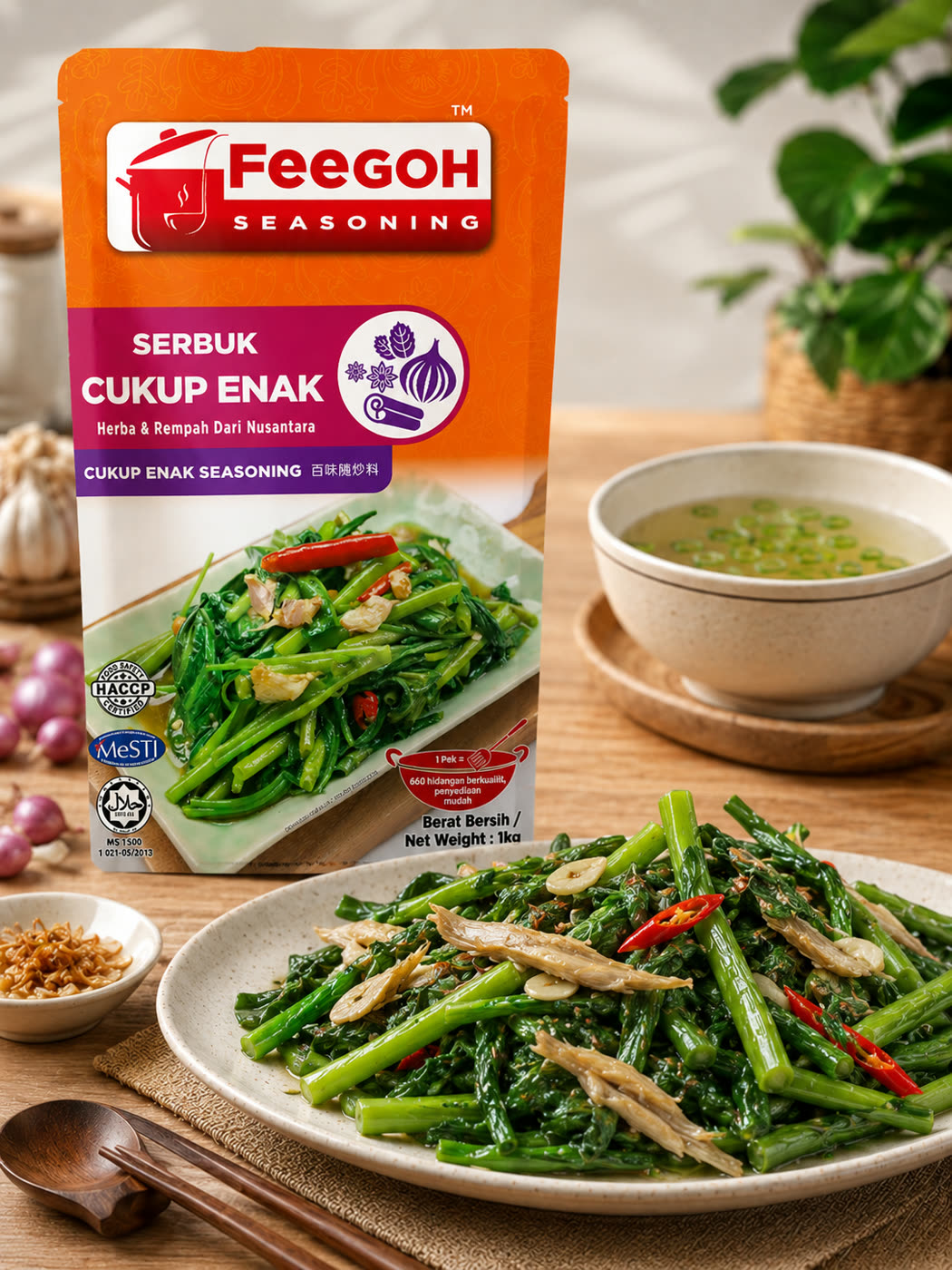 FEEGOH Cukup Enak multipurpose seasoning