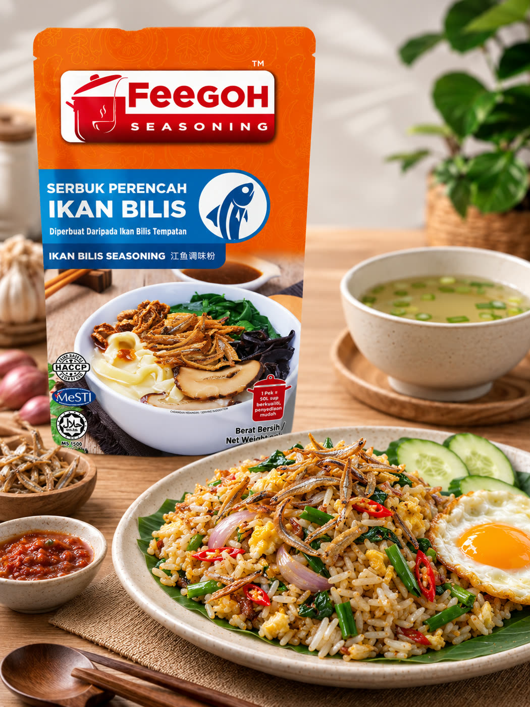 FEEGOH Ikan Bilis seasoning